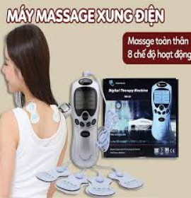 Máy massage xung điện trị liệu 4 miếng dán